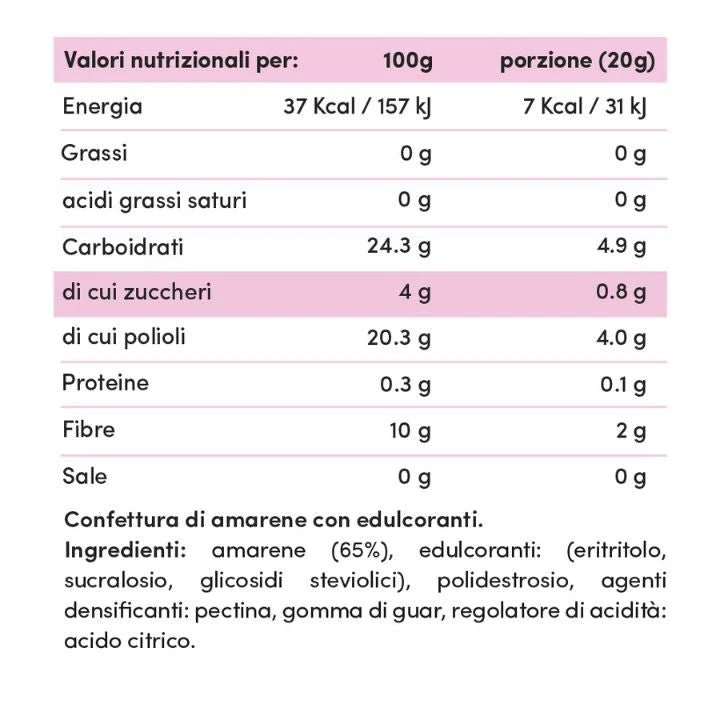 Confettura Extra Zero 260g - Image 5