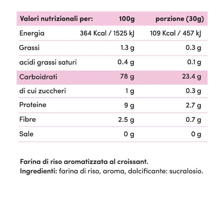 Farina di Riso Aromatizzata (Crema di Riso) 750g - Image 3